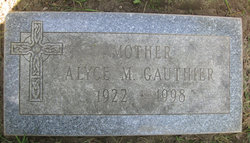 Alyce M <I>McCoy</I> Gauthier 