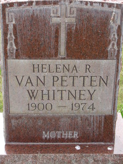 Helena Roseanna <I>Sayles</I> Van Petten Whitney 