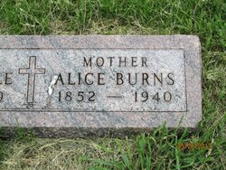 Alice Jane <I>Bendon</I> Burns 
