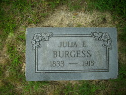 Julia Elizabeth <I>Stone</I> Burgess 