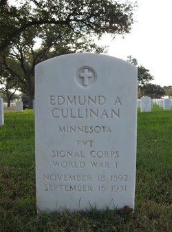 Edmund A Cullinan 