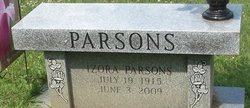 Izora Lorine <I>Scott</I> Parsons 