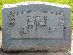 Grace May “Gracie” <I>Mantonya</I> Coones 