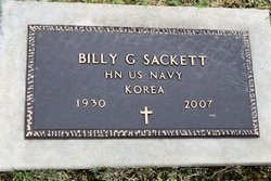 Billy George Sackett 