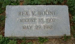 Rex V Boone Sr.
