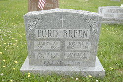 Mary B “Mayme” <I>Ford</I> Breen 