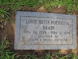 Lovie Belle <I>Poetostia</I> Brady 