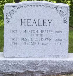 Bessie C. <I>Brown</I> Healey 
