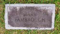 Mary Fambrough 