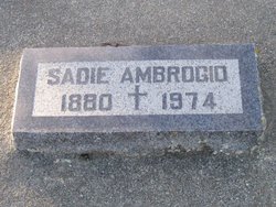 Sarah Frances “Sadie” <I>Byrne</I> Ambrogio 