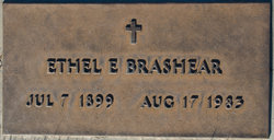 Ethel Elizabeth <I>Nicholas</I> Brashear 