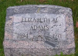 Elizabeth <I>Mackey</I> Adams 