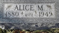 Alice M <I>Weakley</I> Adams 