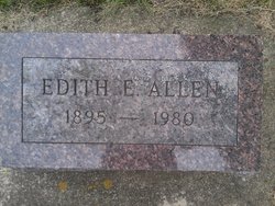Edith Etna <I>Hoag</I> Allen 