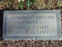 Mary Katherine <I>Brittain</I> Axley 