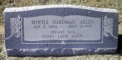 Myrtle Katherine <I>Hardman</I> Allen 