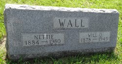 Mary Nanette “Nettie” <I>Brannin</I> Wall 