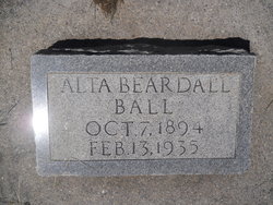 Alta <I>Beardall</I> Ball 