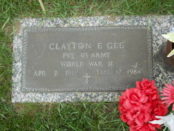 Clayton E Gee 