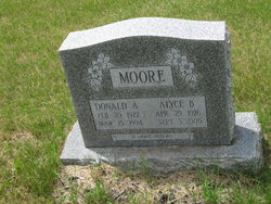 Donald Albert Moore 