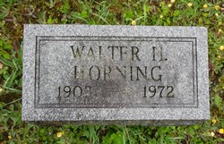 Walter H Horning 