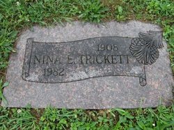 Nina E. <I>Watkins</I> Trickett 