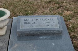 Mary Pauline <I>Allen</I> Fricker 