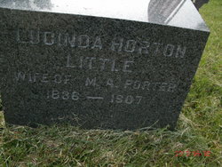 Lucinda E <I>Horton</I> Porter 