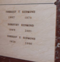 Forrest T “Woody” Redmond 