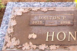 Rev Dalton Pershing Honeycutt 