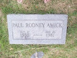 Paul Rodney Amick 
