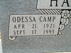 Odessa <I>Camp</I> Hatfield 
