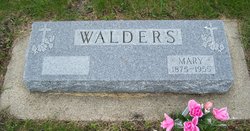 Marie “Mary” <I>Eigner</I> Walders 