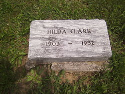Hildegarde Frances “Hilda” <I>Weiss</I> Clark 