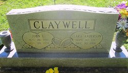 Clara Mae <I>Anderson</I> Claywell 