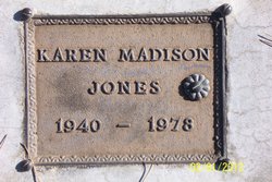 Karen <I>Madison</I> Jones 