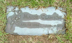 Maude <I>Mayfield</I> Clawson 