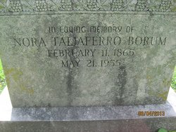 Nora <I>Taliaferro</I> Borum 