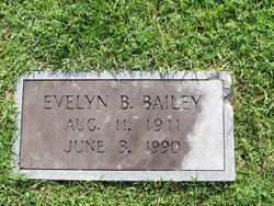 Evelyn <I>Brewer</I> Bailey 