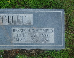 Bessie H. <I>Whitfield</I> Douthit 
