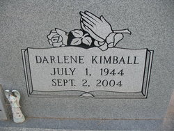 Darlene <I>Kimball</I> Alexander 