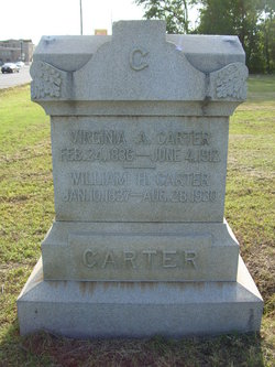 Virginia A. <I>Clements</I> Carter 
