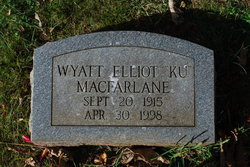 Wyatt Elliot “Ku” Macfarlane 