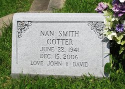 Nan <I>Smith</I> Cotter 