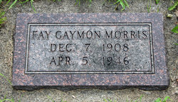 Fay <I>Gaymon</I> Morris 
