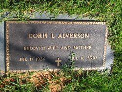 Doris <I>Lister</I> Alverson 