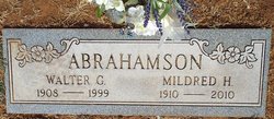 Mildred H <I>Anderson</I> Abrahamson 