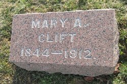 Mary Ann <I>Laycock</I> Clift 
