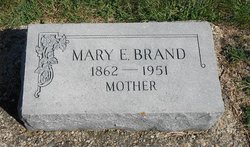 Mary E <I>Bliss</I> Brand 