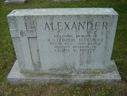 R. S. Gordon Alexander 